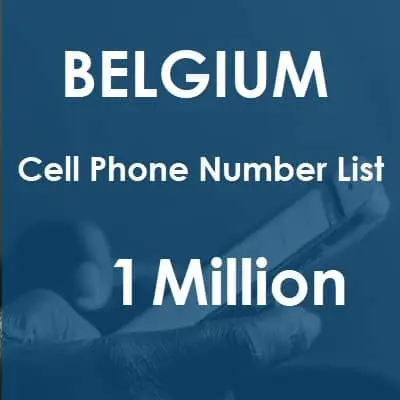 Belgium phone number data