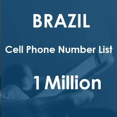 Brazil phone number data