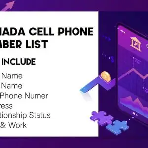 Canada phone number data