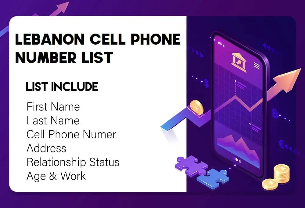 Lebanon phone number data