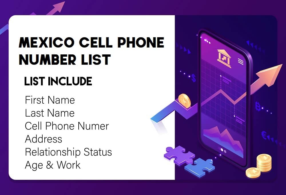 قائمة رقم هاتف المكسيك