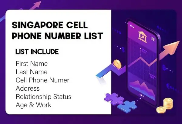 Singapore phone number data