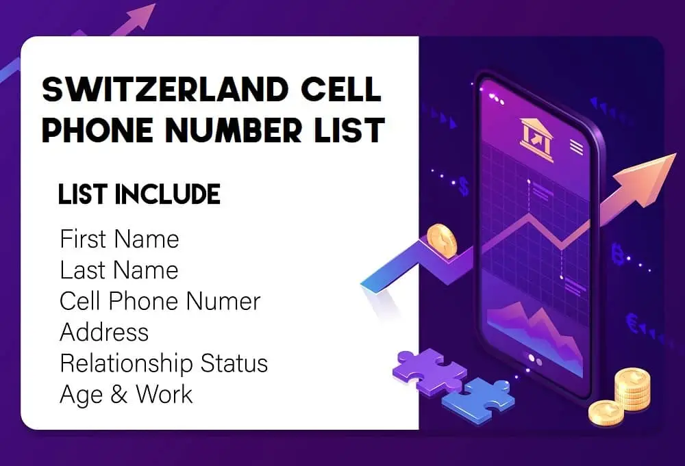 Switzerland phone number data