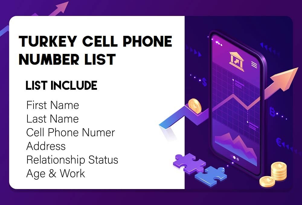 قائمة رقم هاتف تركيا
