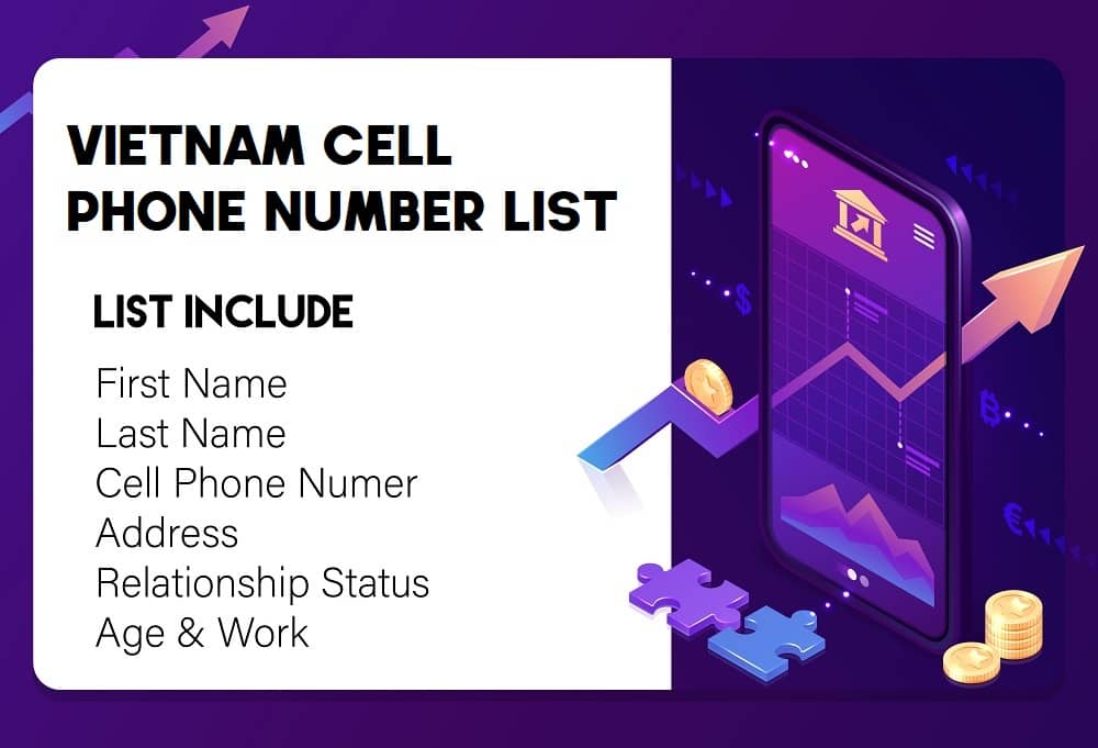 vietnam phone number Database