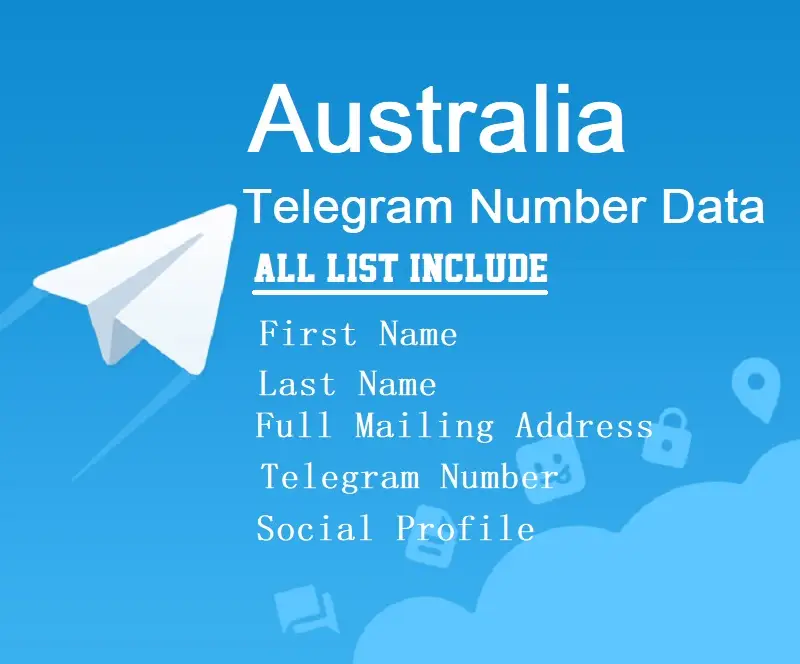 Australia telegram data