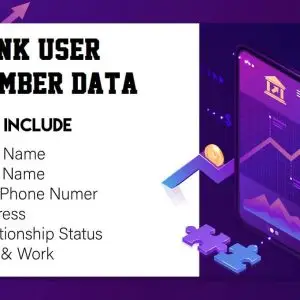 Bank User Number Data 1 Million Package