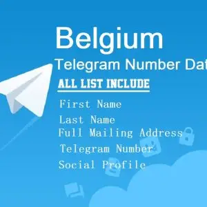 Belgium telegram data