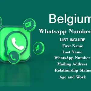 Belgium whatsapp number data