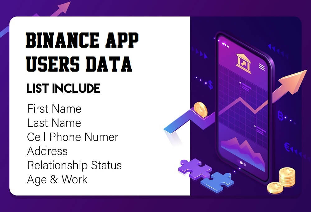 بيانات مستخدمي تطبيق Binance