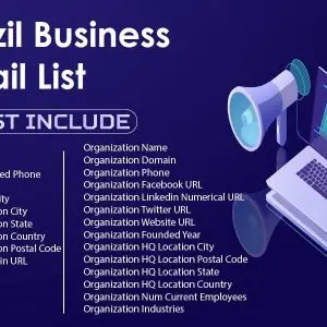 Brazil business email data