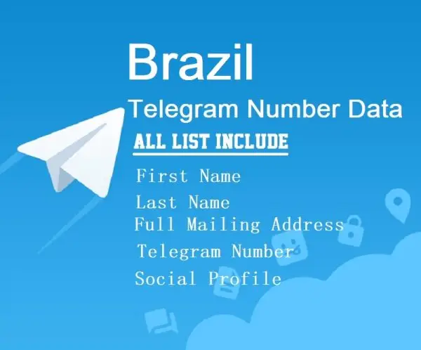 Brazil telegram data