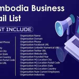 Cambodia business email data