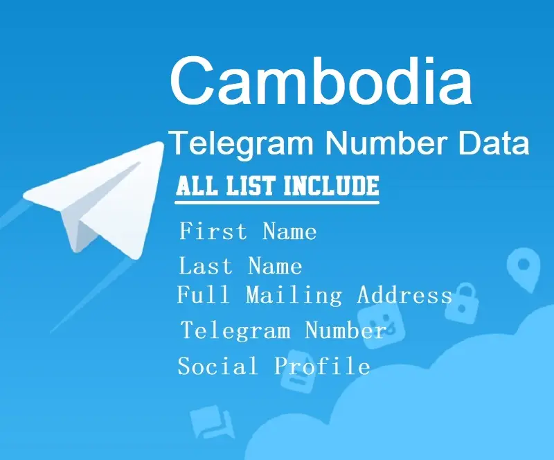 Cambodia telegram data