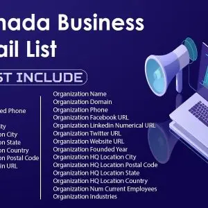 Canada business email data