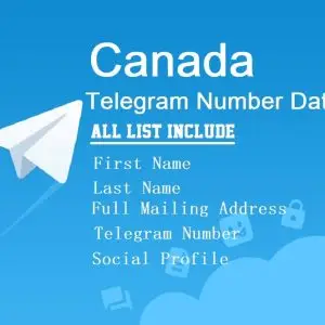 Canada telegram data