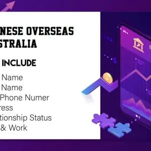 Chinese Overseas Australia Number Data