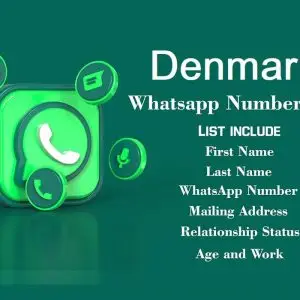 Denmark whatsapp number data