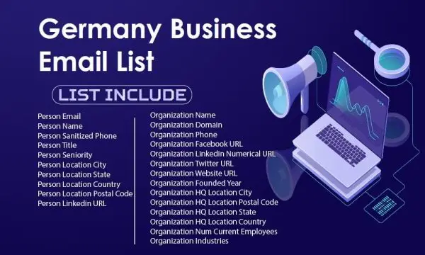 Germany business email list