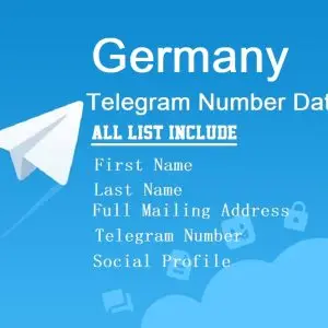 Germany telegram data