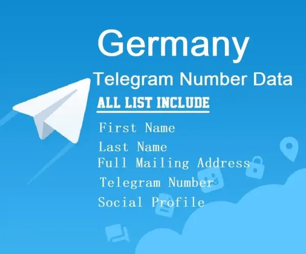 Germany telegram data