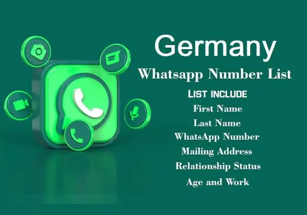 Germany whatsapp number data