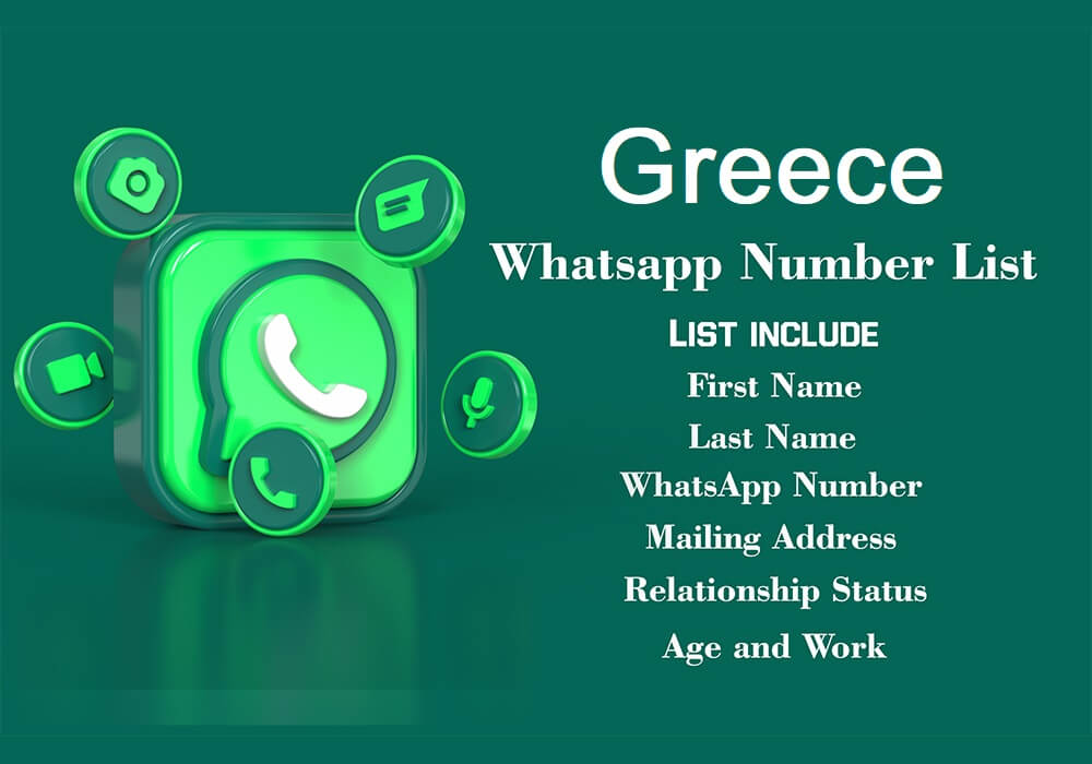 希腊 WhatsApp 号码列表