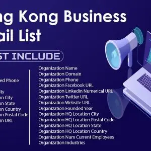 Hong Kong Business Email List Small Package