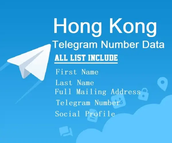 Hong Kong telegram data