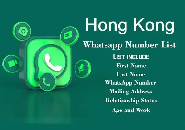 Hong Kong whatsapp number data