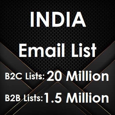 印度电邮清单