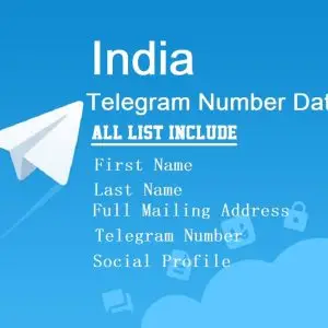 India telegram data