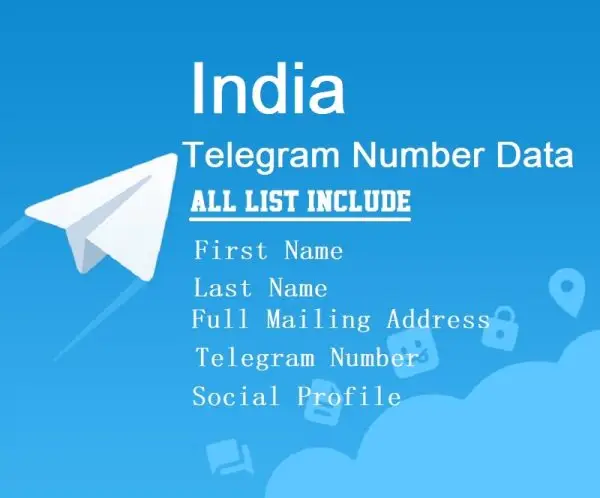 India telegram data