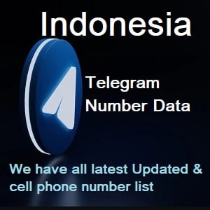 印度尼西亚电报号码数据