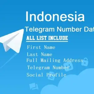 Indonesia telegram data