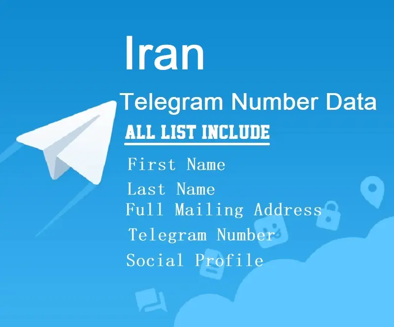 Iran telegram data