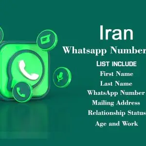 Iran whatsapp number data