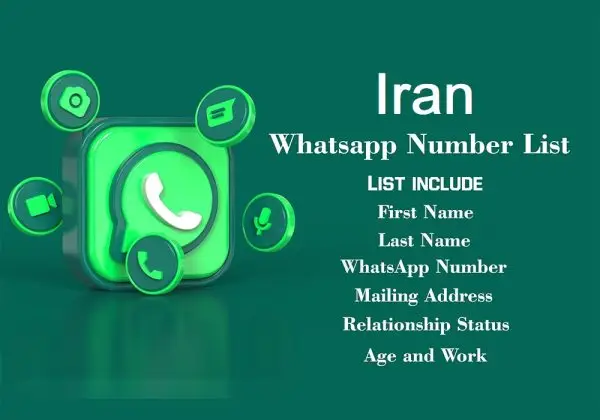 Iran whatsapp number data