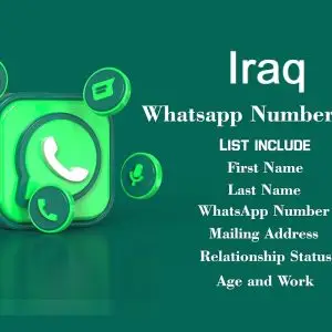 Iraq whatsapp number data