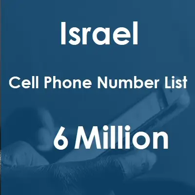 Israel phone number data