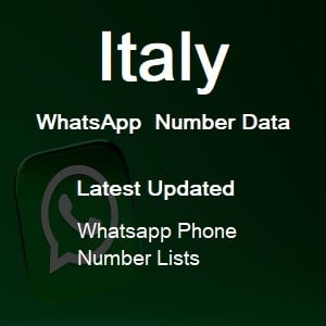 意大利 Whatsapp 号码数据