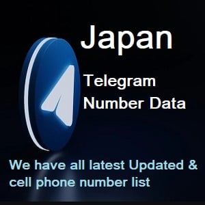 بيانات رقم Telegram اليابانية