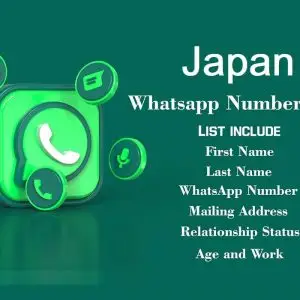 Japan whatsapp number data