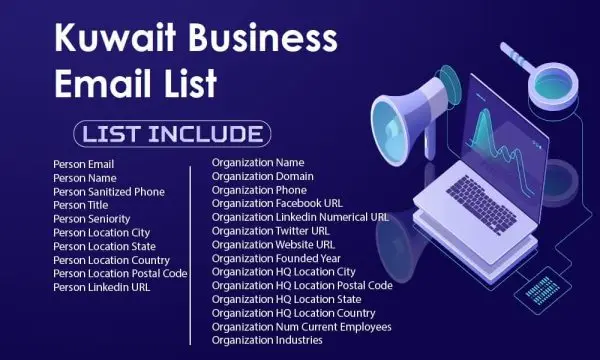 Kuwait business email list