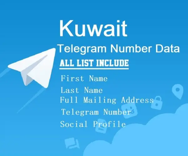 Kuwait telegram data