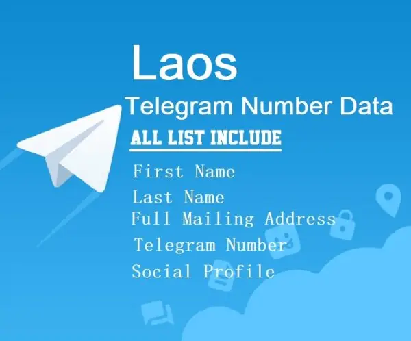 Laos telegram data