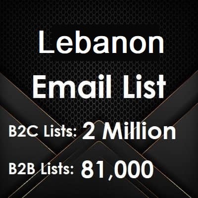 Lebanon电子邮件列表