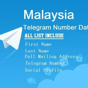 Malaysia telegram data