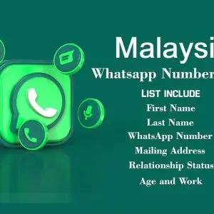 Malaysia whatsapp number data