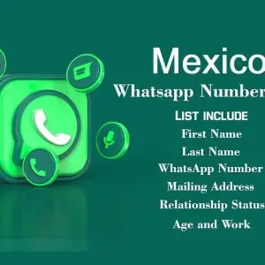 Mexico whatsapp number data